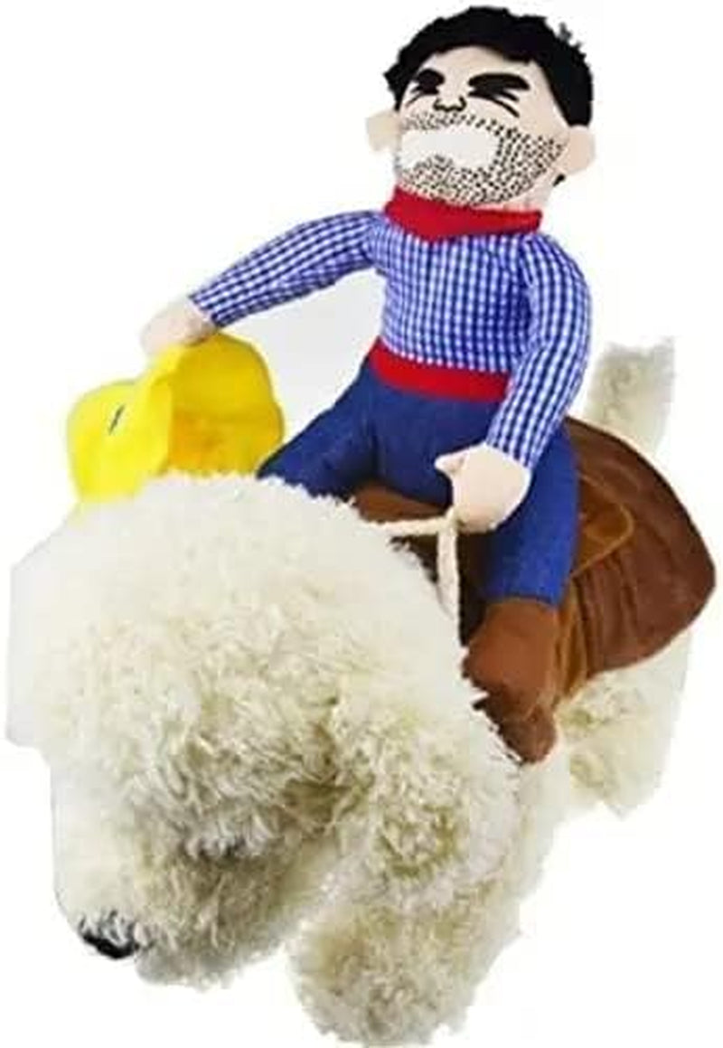 Halloween Cowboy Costume for Dogs and Cats - Novelty Party Apparel for Pets (X-Large)